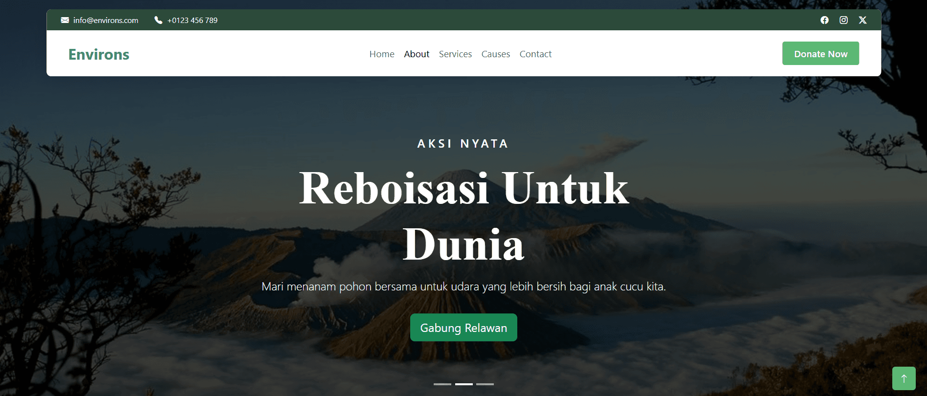 Environment Website